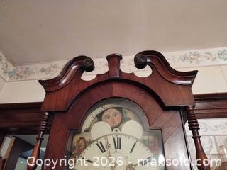 MaxSold Auction: Antique Mahogany Grandfather / Longcase Clock D - Toronto (Ontario, Canada) Downsizing Online Auction - Blantyre Avenue