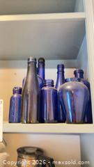 MaxSold Auction: Cobalt Blue Glass Bottles, Vases & Jugs  B - Toronto (Ontario, Canada) Downsizing Online Auction - Blantyre Avenue