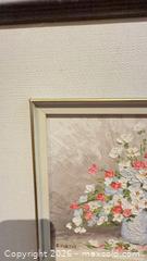 MaxSold Auction: Framed Oil Floral Painting by E. Horthy A - Toronto (Ontario, Canada) Downsizing Online Auction - Blantyre Avenue