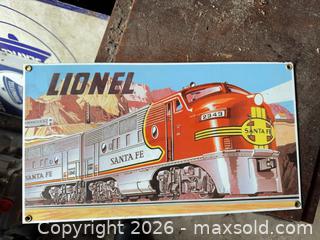 MaxSold Auction: Lionel / Public Telephone Metal Sign, Tinplate B - Toronto (Ontario, Canada) Downsizing Online Auction - Blantyre Avenue