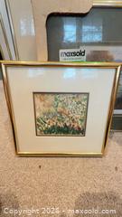 MaxSold Auction: Original Yoho Yamaguchi Watercolour Collage (Small, Framed) - Toronto (Ontario, Canada) Downsizing Online Auction - Blantyre Avenue