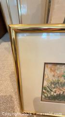 MaxSold Auction: Original Yoho Yamaguchi Watercolour Collage (Small, Framed) - Toronto (Ontario, Canada) Downsizing Online Auction - Blantyre Avenue