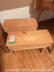 MaxSold Auction: Pair of Pine Rustic/Farmhouse Benches C - Toronto (Ontario, Canada) Downsizing Online Auction - Blantyre Avenue