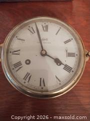 MaxSold Auction: Schatz Brass Ship's Marine Clock B - Toronto (Ontario, Canada) Downsizing Online Auction - Blantyre Avenue