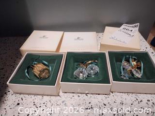 MaxSold Auction: Swarovski Holiday/Christmas Ornament (Glass & Gold-Tone) B - Toronto (Ontario, Canada) Downsizing Online Auction - Blantyre Avenue