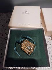 MaxSold Auction: Swarovski Holiday/Christmas Ornament (Glass & Gold-Tone) B - Toronto (Ontario, Canada) Downsizing Online Auction - Blantyre Avenue