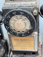 MaxSold Auction: Vintage Rotary Payphone 1950s-1970s Coin-Operated B - Toronto (Ontario, Canada) Downsizing Online Auction - Blantyre Avenue