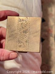 MaxSold Auction: Vintage Sterling Silver Powder Compact  A - Toronto (Ontario, Canada) Downsizing Online Auction - Blantyre Avenue