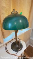 MaxSold Auction: Vintage Table Lamp with Glass Shade B - Toronto (Ontario, Canada) Downsizing Online Auction - Blantyre Avenue
