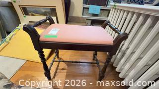 MaxSold Auction: Vintage Wooden Stool B - Toronto (Ontario, Canada) Downsizing Online Auction - Blantyre Avenue