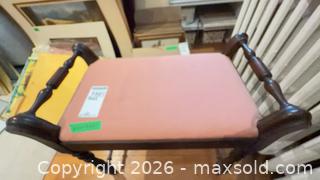 MaxSold Auction: Vintage Wooden Stool B - Toronto (Ontario, Canada) Downsizing Online Auction - Blantyre Avenue