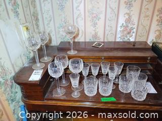 MaxSold Auction: Waterford Clear Crystal Stemware, Tumblers & Cordials B - Toronto (Ontario, Canada) Downsizing Online Auction - Blantyre Avenue