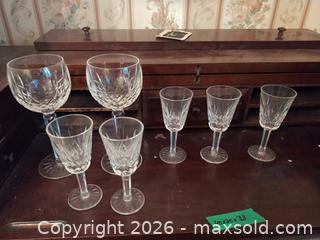 MaxSold Auction: Waterford Clear Crystal Stemware, Tumblers & Cordials B - Toronto (Ontario, Canada) Downsizing Online Auction - Blantyre Avenue