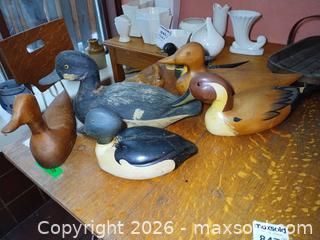 MaxSold Auction: Wood Hand-Carved Duck Decoys, Signed & Unsigned Makers B - Toronto (Ontario, Canada) Downsizing Online Auction - Blantyre Avenue