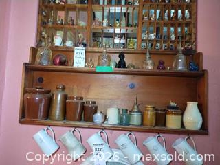 MaxSold Auction: Wood Wall-Mounted Display Shelves D - Toronto (Ontario, Canada) Downsizing Online Auction - Blantyre Avenue