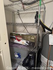 MaxSold Auction: Chrome Metal 5-Tier Wire Shelving Unit - Toronto (Ontario, Canada) SELLER MANAGED Downsizing Online Auction - Joicey Boulevard