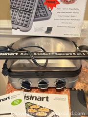 MaxSold Auction: Cuisinart Griddler/Griddler Waffle Plates/Glass mason jars - Toronto (Ontario, Canada) SELLER MANAGED Downsizing Online Auction - Joicey Boulevard