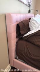 MaxSold Auction: Decorium  Bed Frame with Tufted Headboard - Toronto (Ontario, Canada) SELLER MANAGED Downsizing Online Auction - Joicey Boulevard