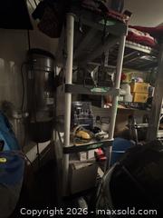 MaxSold Auction: HDX Plastic 5-Shelf Storage Unit - Toronto (Ontario, Canada) SELLER MANAGED Downsizing Online Auction - Joicey Boulevard