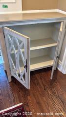 MaxSold Auction: Light Gray Weathered Wood Farmhouse Cabinet - Toronto (Ontario, Canada) SELLER MANAGED Downsizing Online Auction - Joicey Boulevard