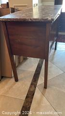 MaxSold Auction: Marble Top Solid Wood Credenza - Toronto (Ontario, Canada) SELLER MANAGED Downsizing Online Auction - Joicey Boulevard