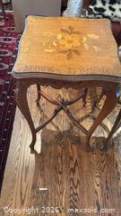 MaxSold Auction: Pair of Vintage Wood Accent Tables - Toronto (Ontario, Canada) SELLER MANAGED Downsizing Online Auction - Joicey Boulevard