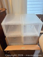 MaxSold Auction: Shoes Organizers (8) - Toronto (Ontario, Canada) SELLER MANAGED Downsizing Online Auction - Joicey Boulevard