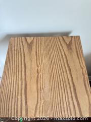 MaxSold Auction: Solid Wood Narrow Shelving Unit - Toronto (Ontario, Canada) SELLER MANAGED Downsizing Online Auction - Joicey Boulevard