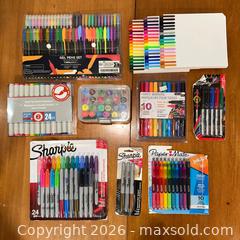 MaxSold Auction: Assorted Writing & Drawing - Variety of Markers and Pens - Richmond (British Columbia, Canada) SELLER MANAGED Moving Online Auction - Gollner Avenue (CONDO)