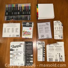 MaxSold Auction: Assorted Writing & Drawing - Variety of Markers and Pens - Richmond (British Columbia, Canada) SELLER MANAGED Moving Online Auction - Gollner Avenue (CONDO)
