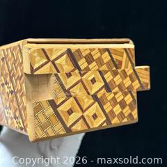 MaxSold Auction: Japanese Himitsu-Bako Secret Puzzle Box - Richmond (British Columbia, Canada) SELLER MANAGED Moving Online Auction - Gollner Avenue (CONDO)