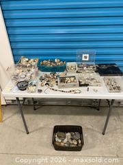 MaxSold Auction: Large Lot of Seashells, Stones & Decorative Minerals  - Vancouver (British Columbia, Canada) SELLER MANAGED Reseller Online Auction - East 7th Avenue (STORAGE)