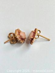 MaxSold Auction: 10k Gold Opal Stud Earrings - Esquimalt (British Columbia, Canada) PARTNER MANAGED Reseller Online Auction -  Lampson Street