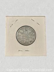 MaxSold Auction: 1894 South African Shilling Silver Coin - Esquimalt (British Columbia, Canada) PARTNER MANAGED Reseller Online Auction -  Lampson Street