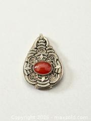 MaxSold Auction: .800 Silver (80%) Tibetan "Gau" Prayer Box Pendant - Esquimalt (British Columbia, Canada) PARTNER MANAGED Reseller Online Auction -  Lampson Street