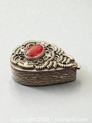 MaxSold Auction: .800 Silver (80%) Tibetan "Gau" Prayer Box Pendant - Esquimalt (British Columbia, Canada) PARTNER MANAGED Reseller Online Auction -  Lampson Street