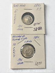 MaxSold Auction: .800 Silver Chinese Coins - Esquimalt (British Columbia, Canada) PARTNER MANAGED Reseller Online Auction -  Lampson Street