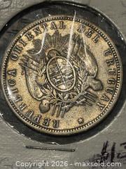 MaxSold Auction: .900 Silver 1893 Uruguay 50 Centesimos Coin - Esquimalt (British Columbia, Canada) PARTNER MANAGED Reseller Online Auction -  Lampson Street