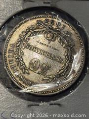 MaxSold Auction: .900 Silver 1893 Uruguay 50 Centesimos Coin - Esquimalt (British Columbia, Canada) PARTNER MANAGED Reseller Online Auction -  Lampson Street