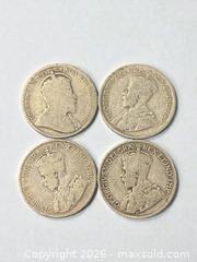 MaxSold Auction: .925 Sterling Canadian Quarters - Esquimalt (British Columbia, Canada) PARTNER MANAGED Reseller Online Auction -  Lampson Street