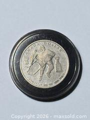 MaxSold Auction: .925 Sterling Silver 1993 Canada 1 Dollar Stanley Cup Commemorative Coin - Esquimalt (British Columbia, Canada) PARTNER MANAGED Reseller Online Auction -  Lampson Street