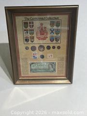 MaxSold Auction: Canadian Centennial Collection Silver Coins Framed - Esquimalt (British Columbia, Canada) PARTNER MANAGED Reseller Online Auction -  Lampson Street