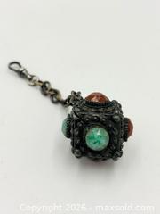 MaxSold Auction: Chinese Export Silver Jadeite and Carnelian Fob 27.02g - Esquimalt (British Columbia, Canada) PARTNER MANAGED Reseller Online Auction -  Lampson Street