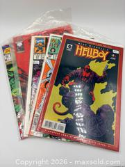 MaxSold Auction: Comic Books - Marvel and Hellboy - Esquimalt (British Columbia, Canada) PARTNER MANAGED Reseller Online Auction -  Lampson Street