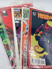MaxSold Auction: Comic Books - Marvel and Hellboy - Esquimalt (British Columbia, Canada) PARTNER MANAGED Reseller Online Auction -  Lampson Street