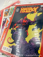 MaxSold Auction: Comic Books - Marvel and Hellboy - Esquimalt (British Columbia, Canada) PARTNER MANAGED Reseller Online Auction -  Lampson Street