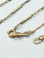 MaxSold Auction: Gold Filled Pocket Watch Chains - Esquimalt (British Columbia, Canada) PARTNER MANAGED Reseller Online Auction -  Lampson Street