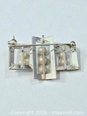 MaxSold Auction: Mid-Century Japanese Silver Pearl Brooch - Esquimalt (British Columbia, Canada) PARTNER MANAGED Reseller Online Auction -  Lampson Street