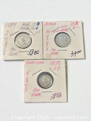 MaxSold Auction: Panama, Egypt and Hong Kong Silver Coins - Esquimalt (British Columbia, Canada) PARTNER MANAGED Reseller Online Auction -  Lampson Street