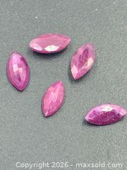 MaxSold Auction: Ruby Gemstones 4.35 Carats  - Esquimalt (British Columbia, Canada) PARTNER MANAGED Reseller Online Auction -  Lampson Street